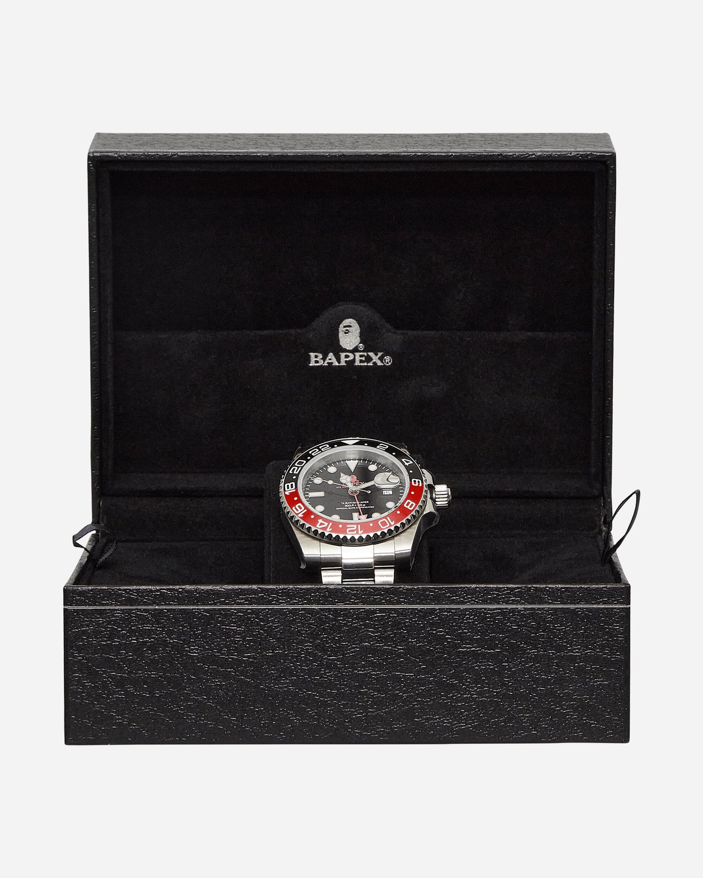 A Bathing Ape Type 2 Bapex M Black/Red Jewellery Watches 1K20187303 BKXRD