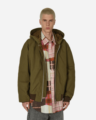 Acne Studios Blouson Olive Green Coats and Jackets Bomber Jackets B90754- AB7