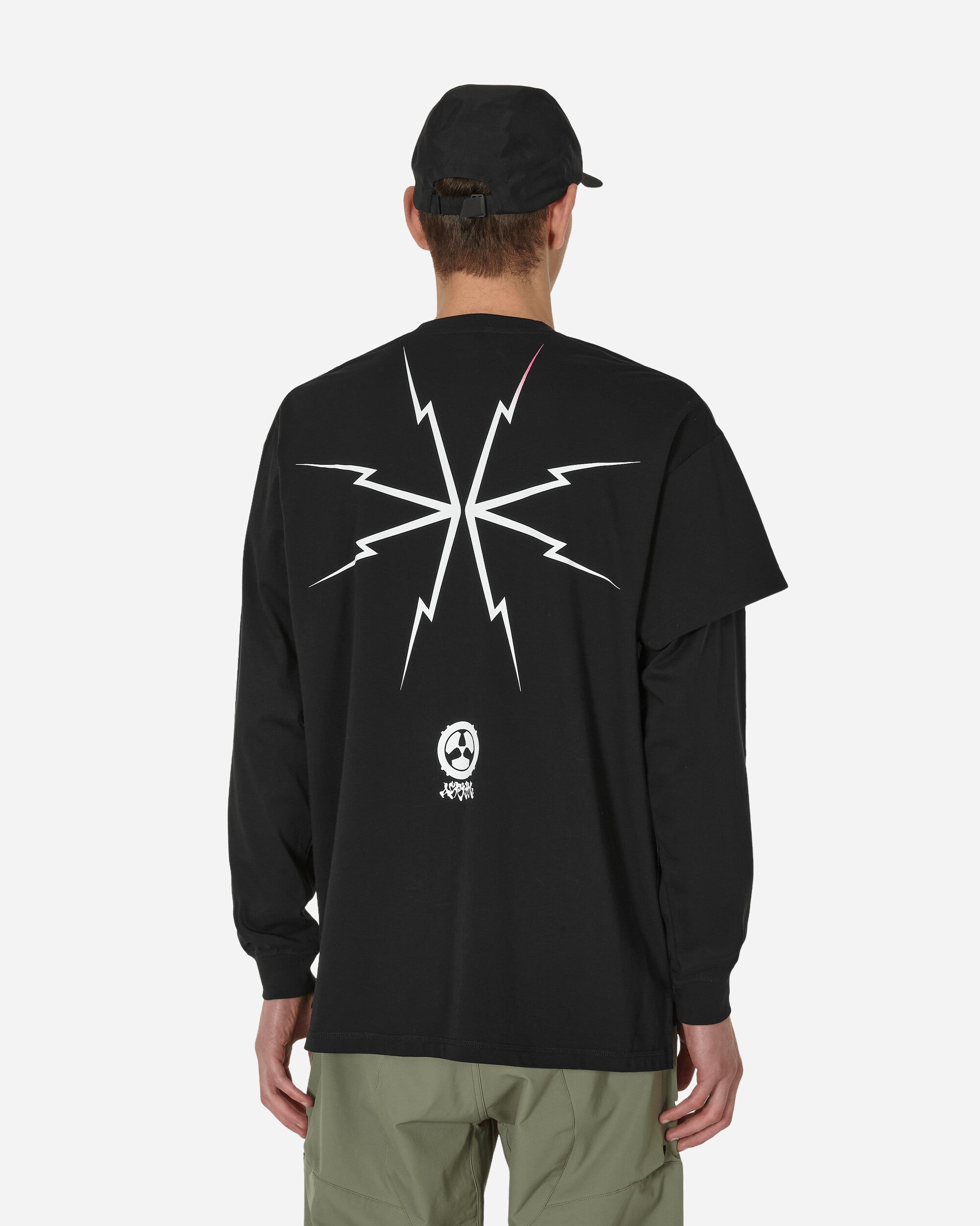 Acronym Shirt Black T-Shirts Longsleeve S29-PR-C BLACK