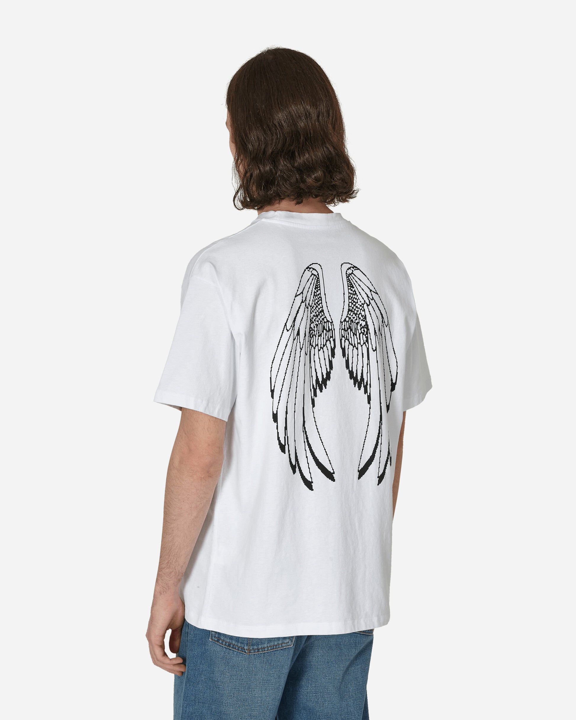 Aries Angel SS Tee White T-Shirts Shortsleeve RUAR60016 WHT