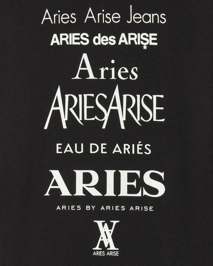 Aries Perfume SS Tee Black T-Shirts Shortsleeve AR6000502 BLK