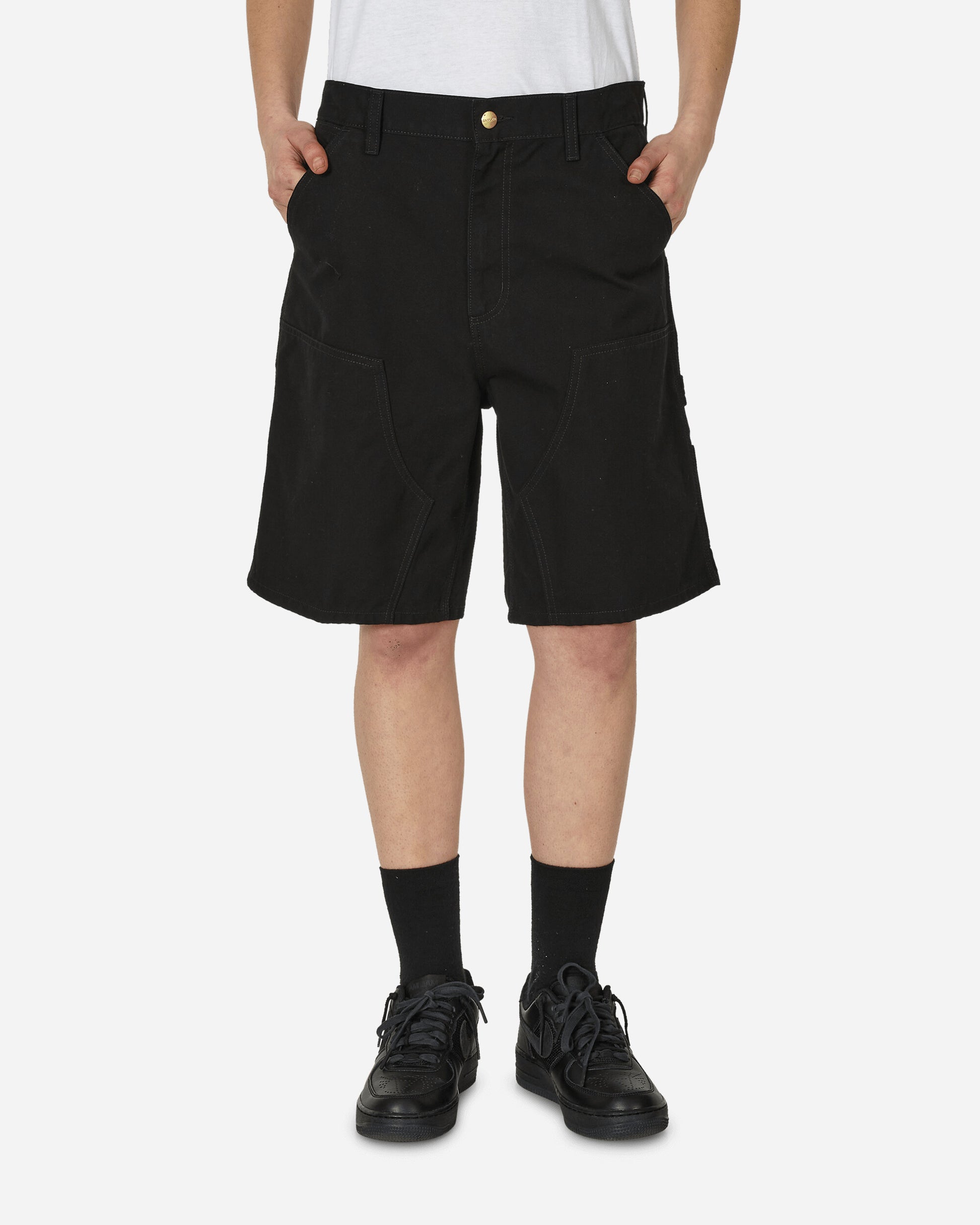 Carhartt WIP Double Knee Short Black Shorts Short I033118 8902