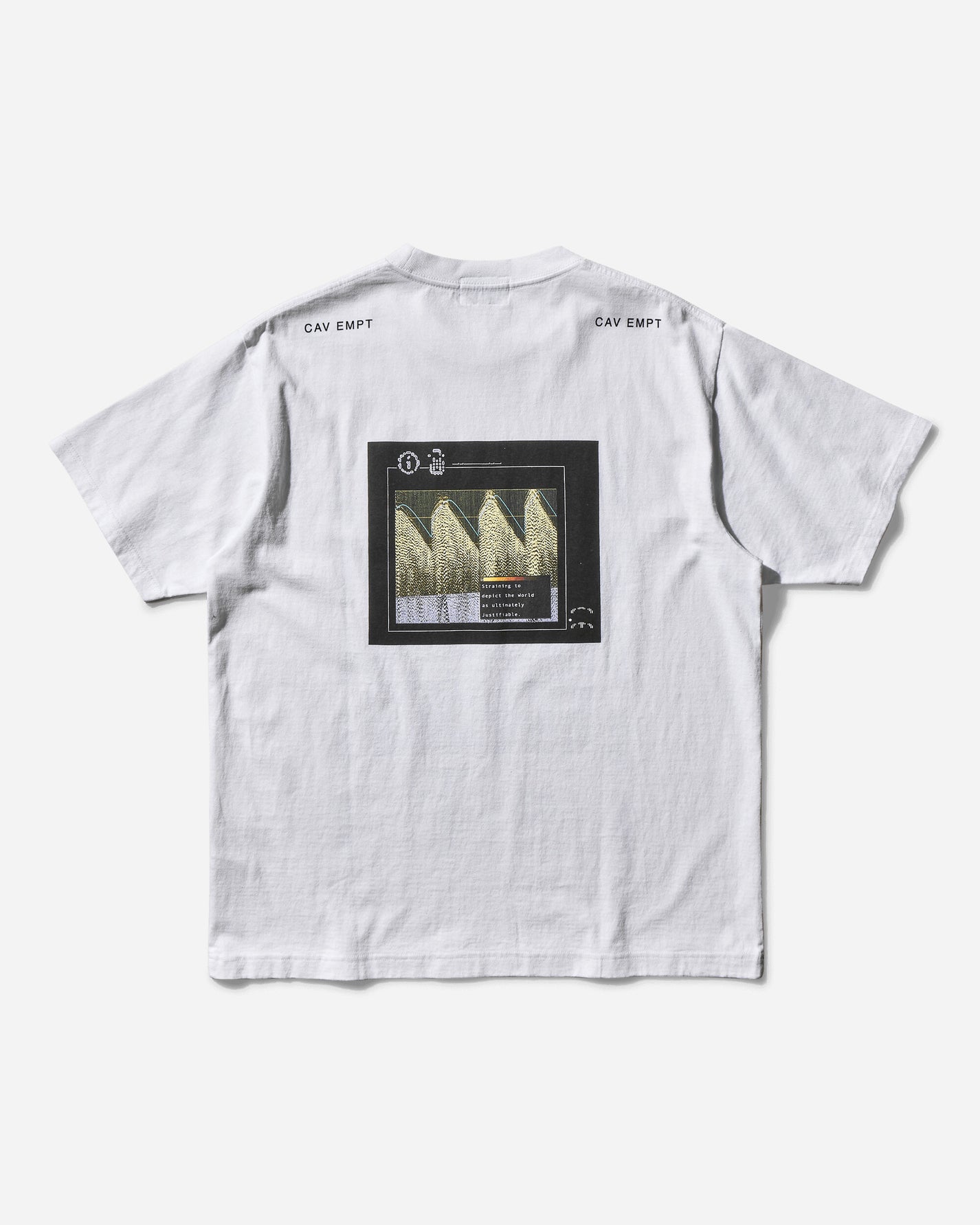 Cav Empt Stair C T White T-Shirts Shortsleeve CES26T11 001