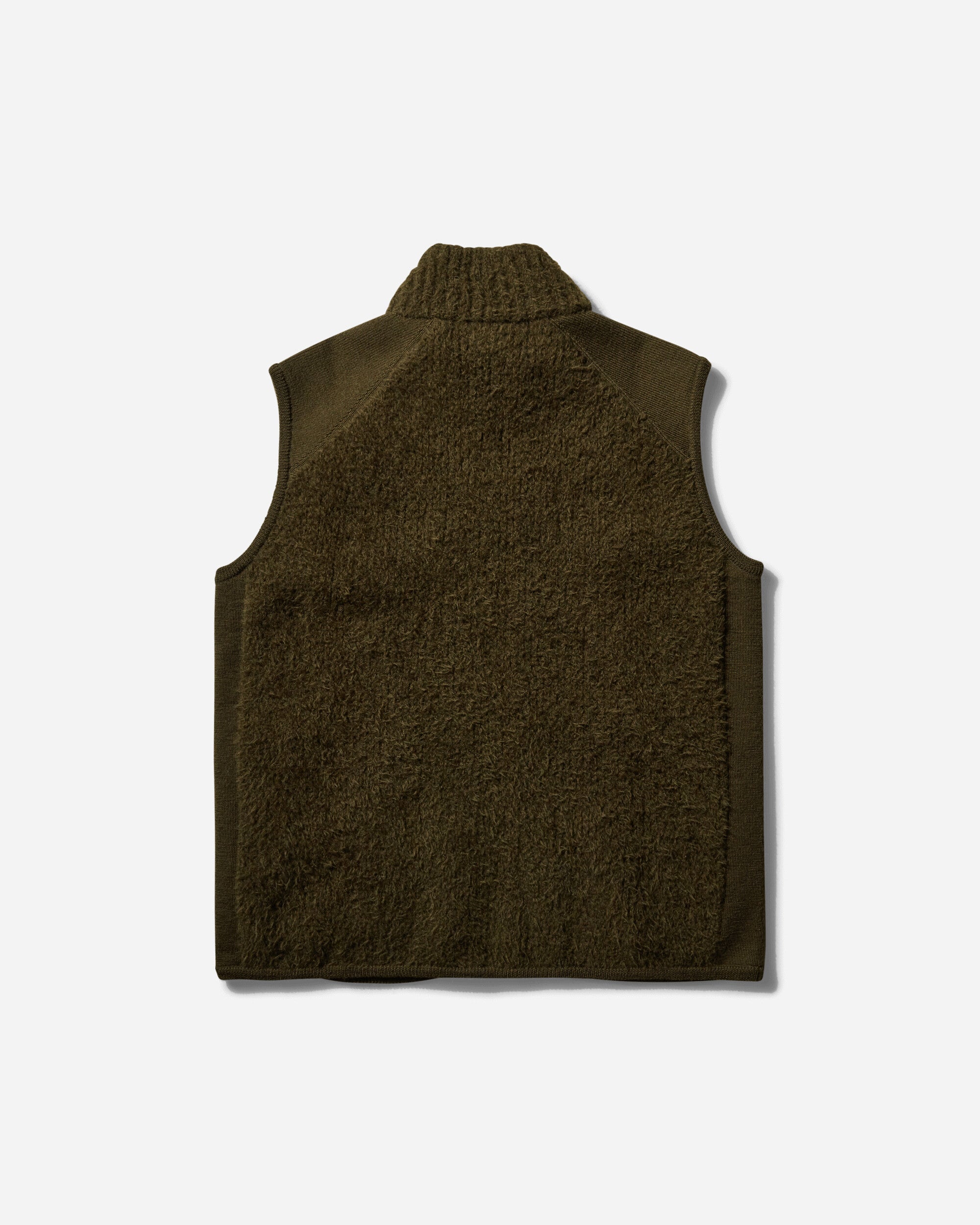 Comme Des Garçons Homme Men'S Sweater Khaki Knitwears Gilets HN-N006-W24 002