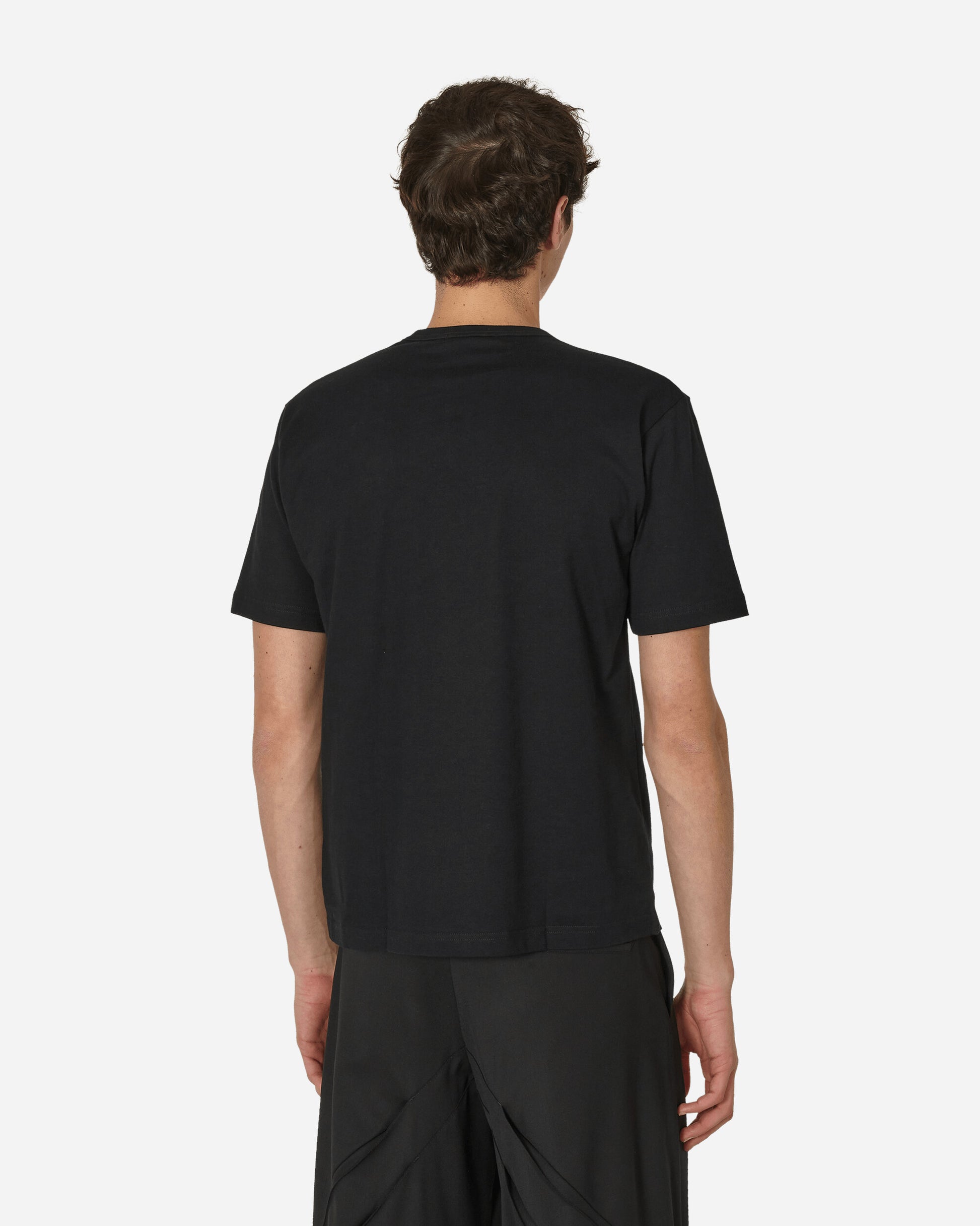 Comme Des Garçons Homme Men'S T-Shirt Black T-Shirts Shortsleeve HM-T101-051 1