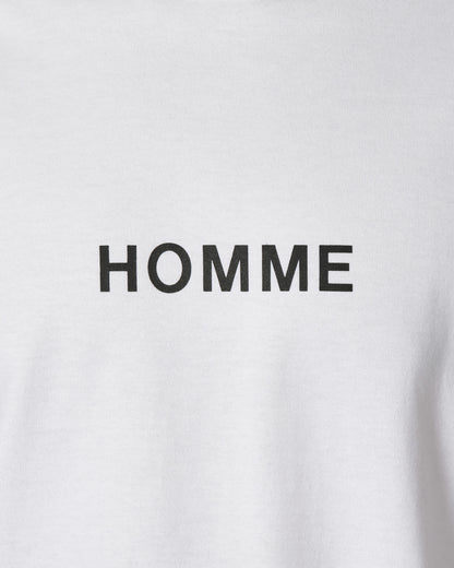 Comme Des Garçons Homme Men'S T-Shirt White T-Shirts Shortsleeve HM-T103-051 2