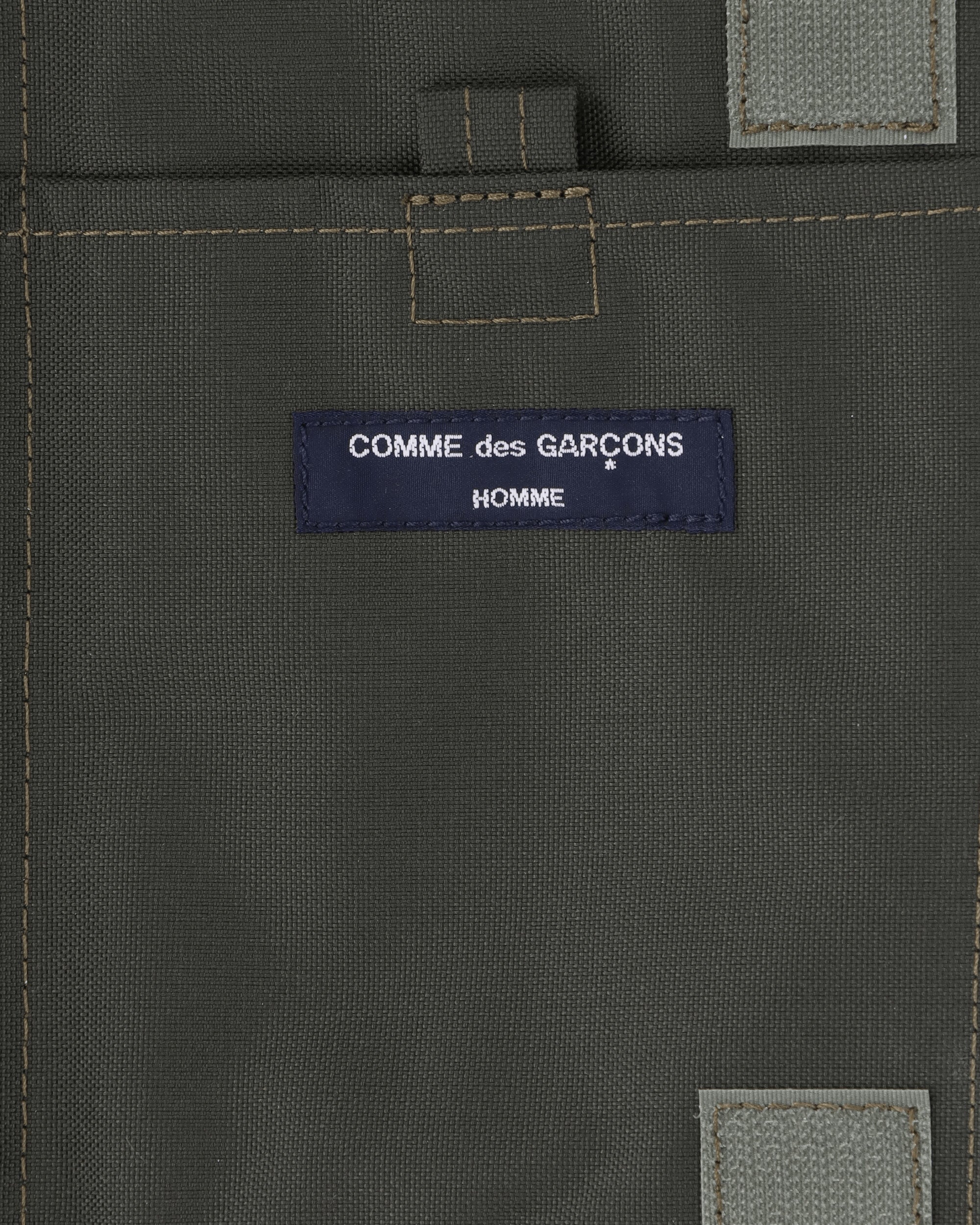 Comme Des Garçons Homme Men'S Acces Khaki Coats and Jackets Vests HM-K202-051 2