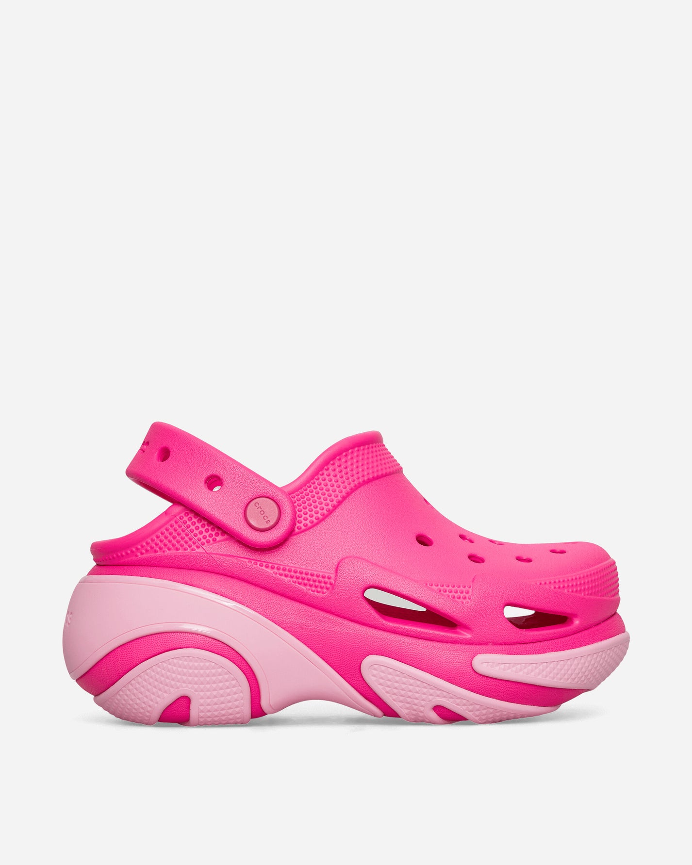 Crocs Wmns Bubble Crush Clog Pink Crush Sandals and Slides Sandals and Mules CR.210061 PKCR