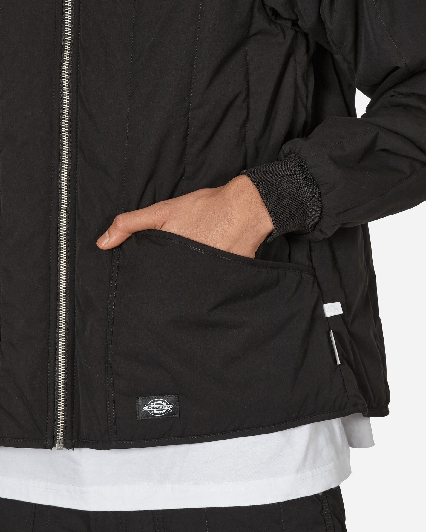 Dickies Quilted Jacket Black Coats and Jackets Jackets DK0A4YVJ BLK1