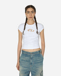 Diesel Wmns T-Angie 100 T-Shirts Cropped A06268 100