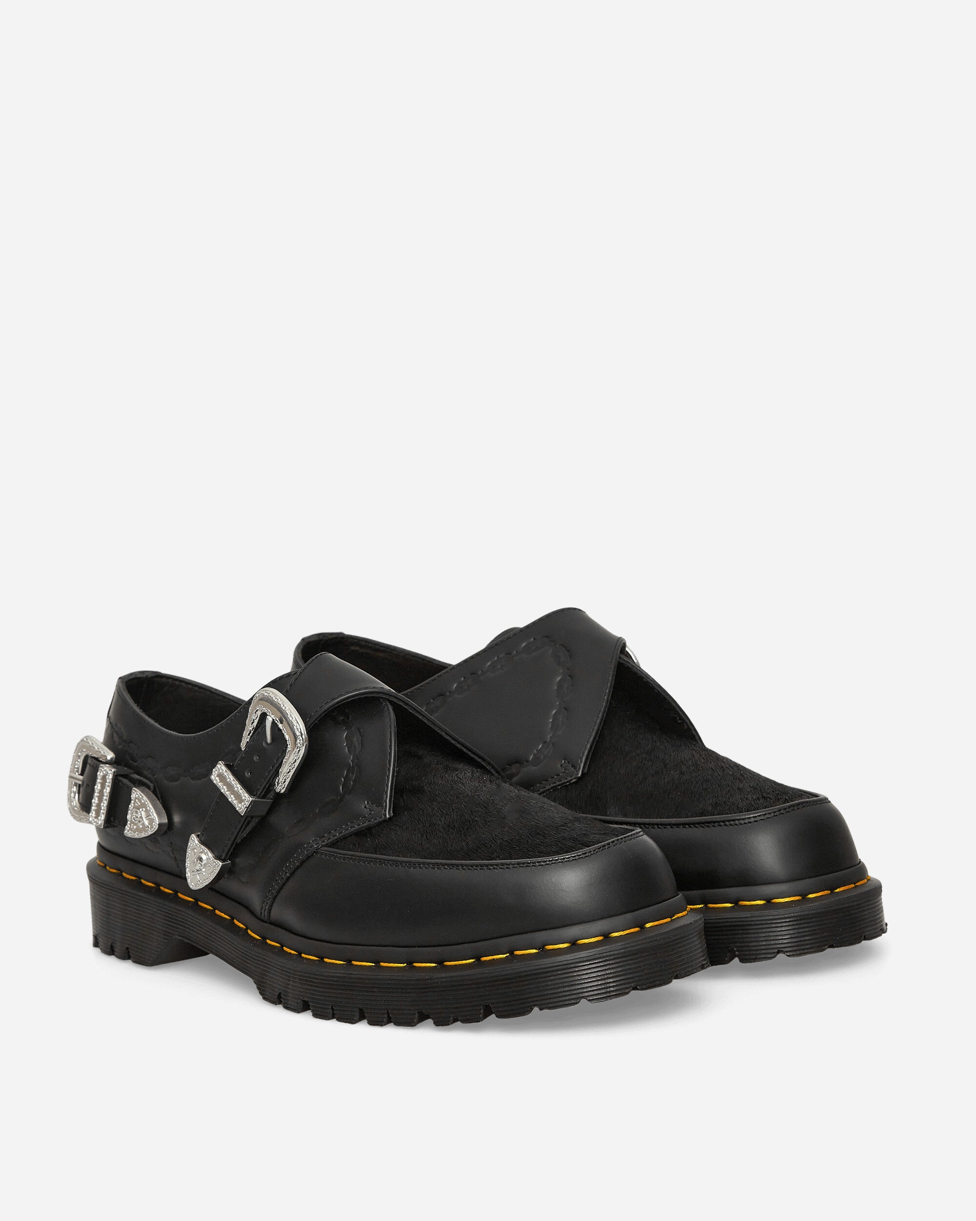 Dr. Martens Ramsey Monk Tgf Black Smooth/Classic Hair On Classic Shoes Oxford 32193001