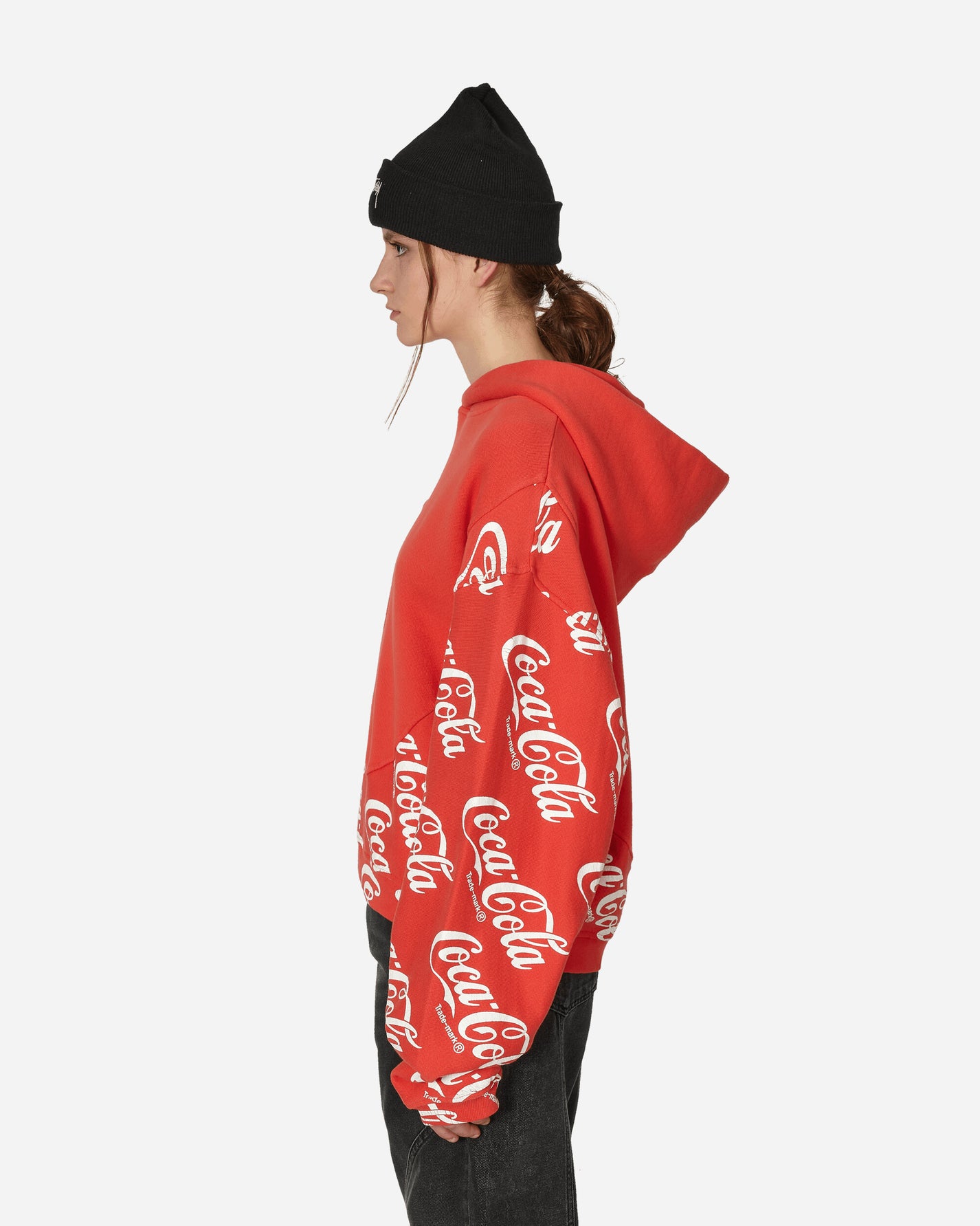 ERL Coca-Cola Swirl Hoodie Knit Red Sweatshirts Hoodies ERL08T024 1