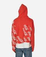 ERL Coca-Cola Swirl Hoodie Knit Red Sweatshirts Hoodies ERL08T024 1