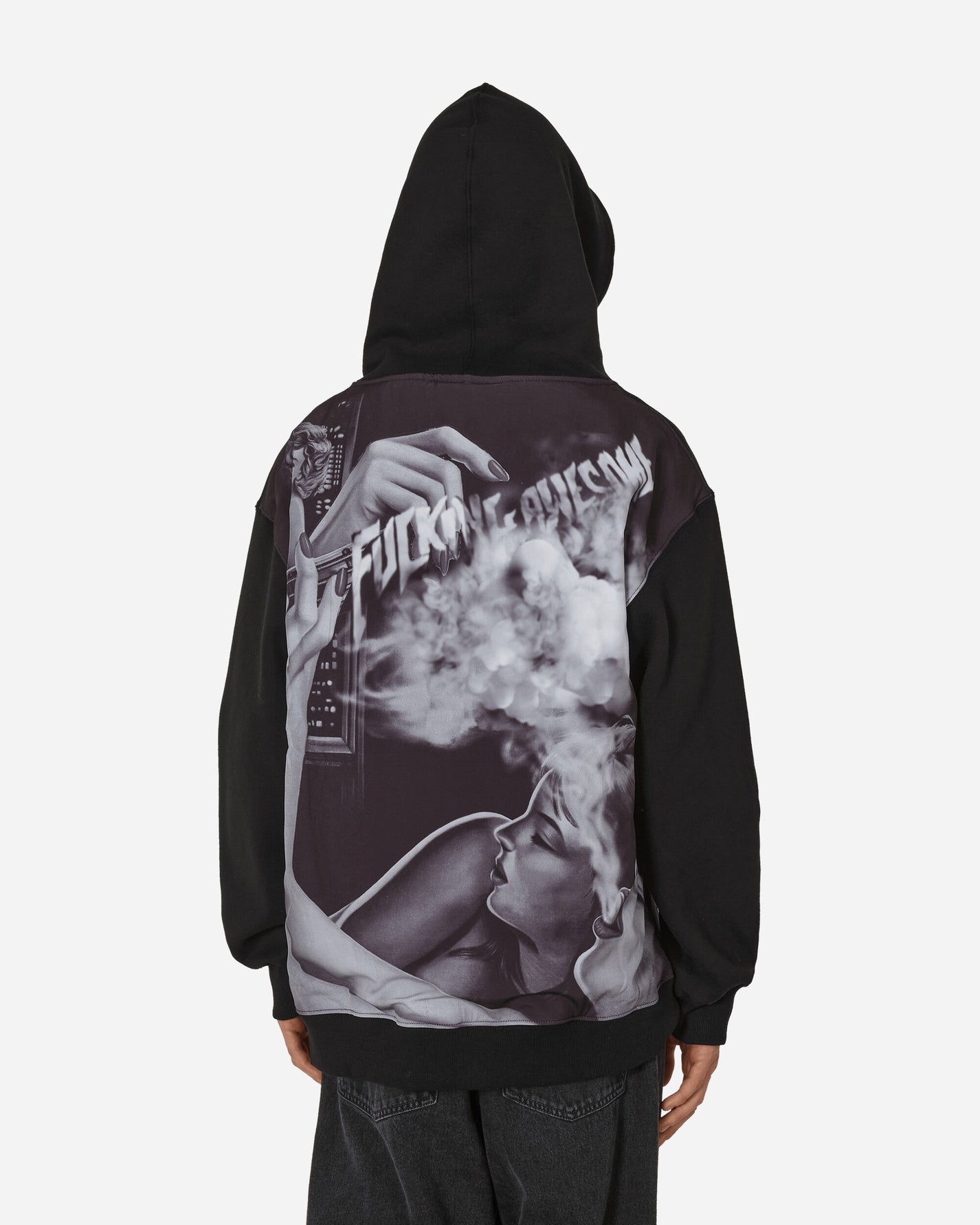 Fucking Awesome Smoke Hoodie Black Sweatshirts Hoodies PN7698 1