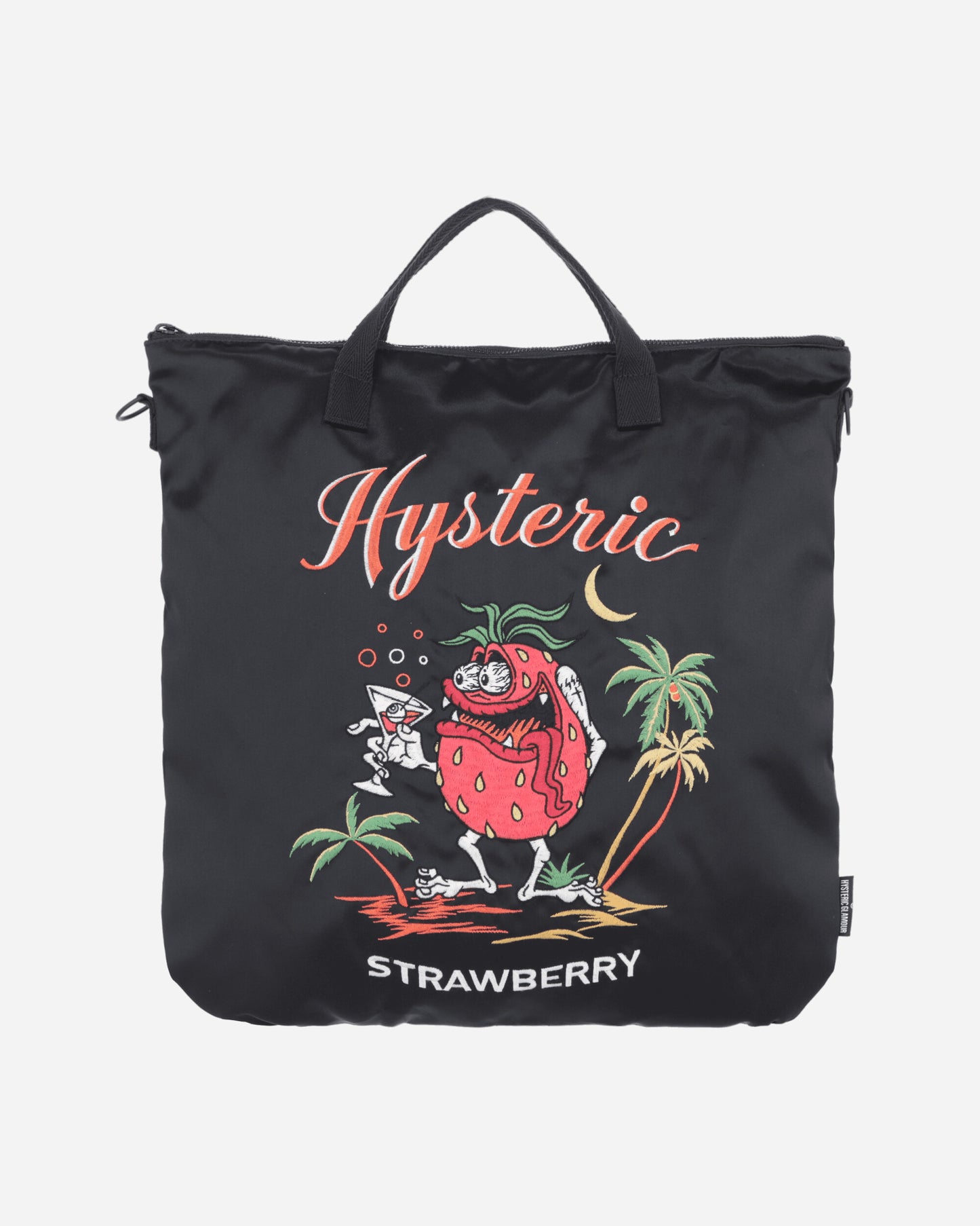 Hysteric Glamour Island Sb Black Bags and Backpacks Tote Bags 02233QB089 B
