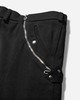 Kiko Kostadinov Knox Trouser W Zip Ravel Black Pants Casual KKAW24T05 021