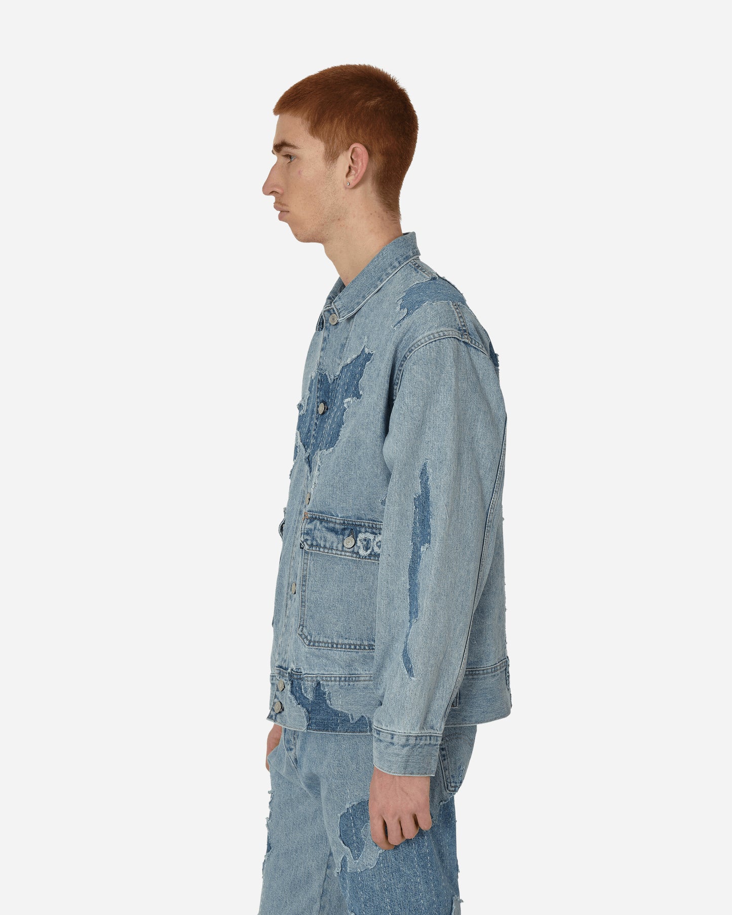 Levi's Mij Utulity Trucker Chizu Coats and Jackets Denim Jackets A7150 0001