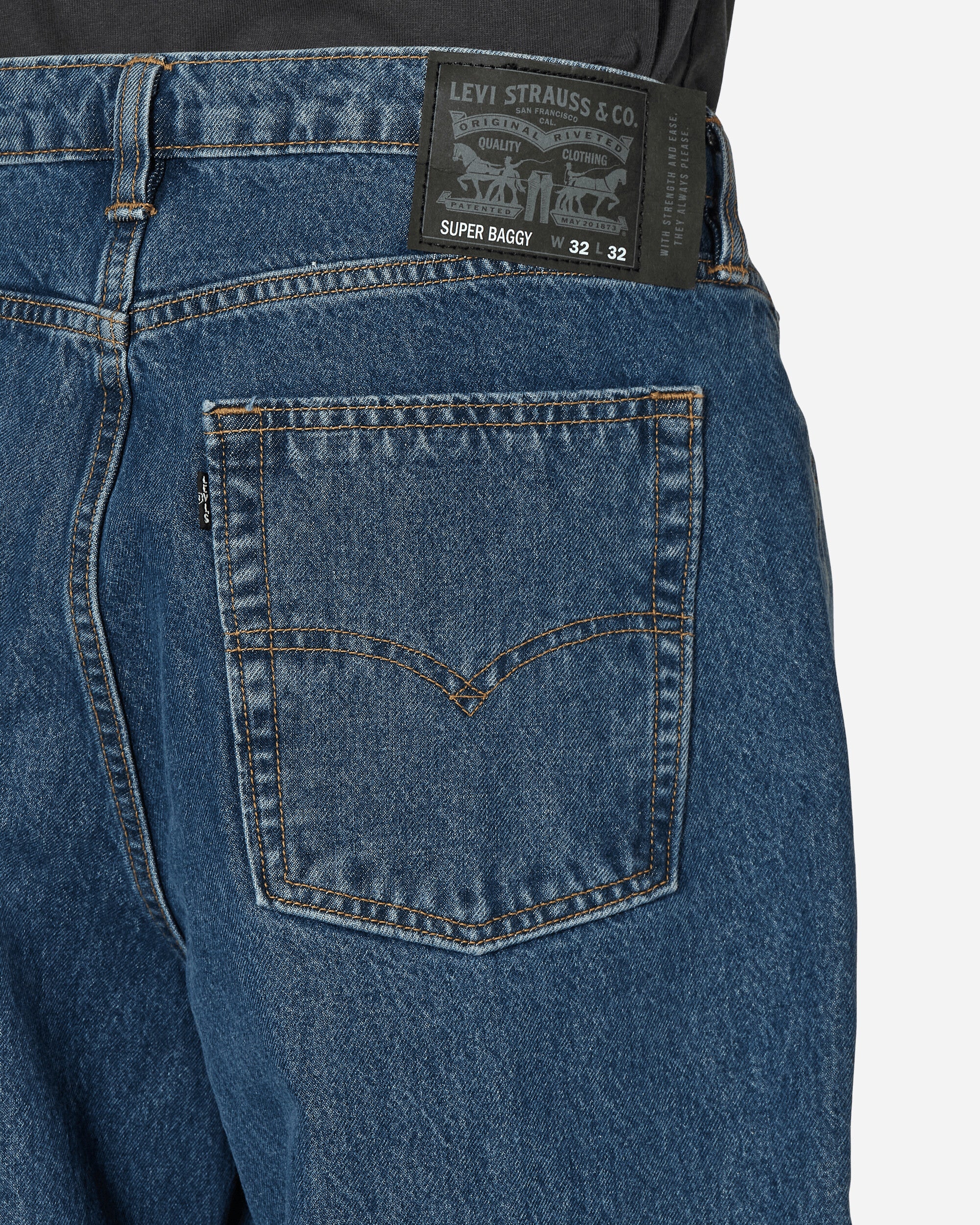 Levi's® Skateboarding Skate Super Baggy Seeing Single Pants Denim A4298-0007 BLUE