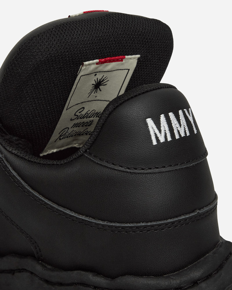Maison MIHARA YASUHIRO Wayne/Original Sole Leather Puffer Low-Top Sneakers Black/Black Sneakers Low A12FW718 BLACKBLACK