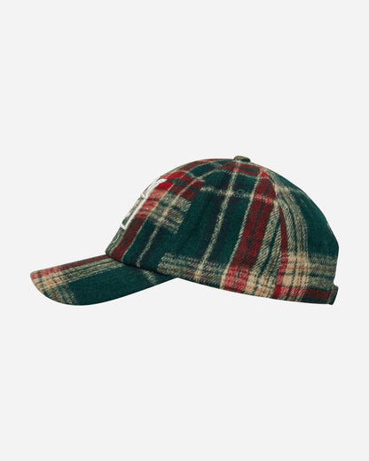 Nancy Plaid House 6-Panel Green Hats Caps 15609 GREN