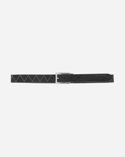 Neighborhood Leather Wide Belt Black Belts Belt 242PKNH-AC02 BK