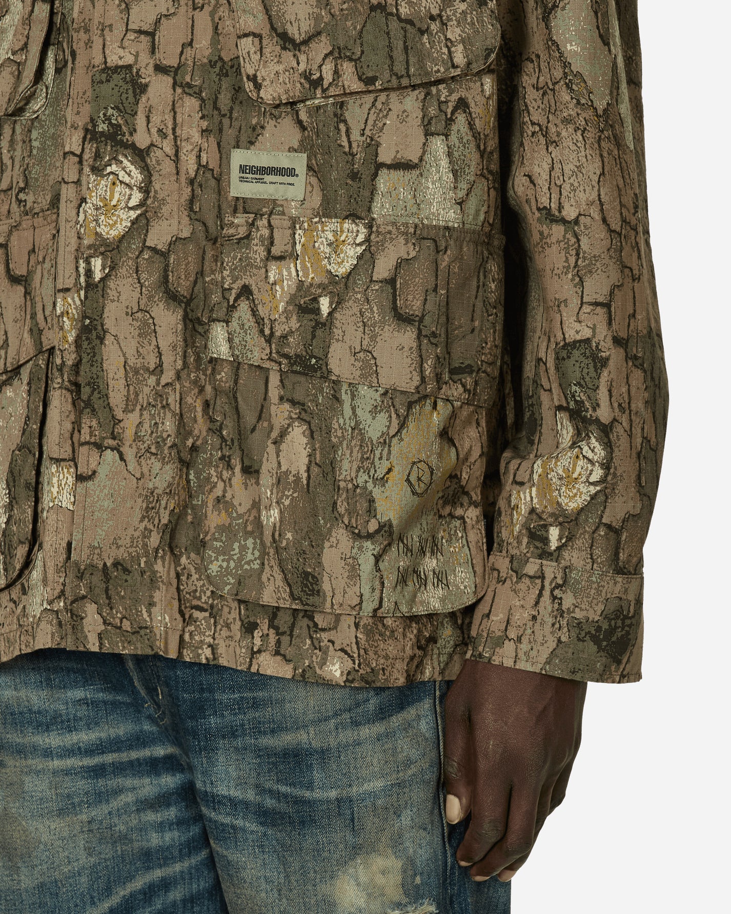 Neighborhood Camouflage Fatigue Jacket Camoflauge Coats and Jackets Jackets 241AQNH-JKM02 CM