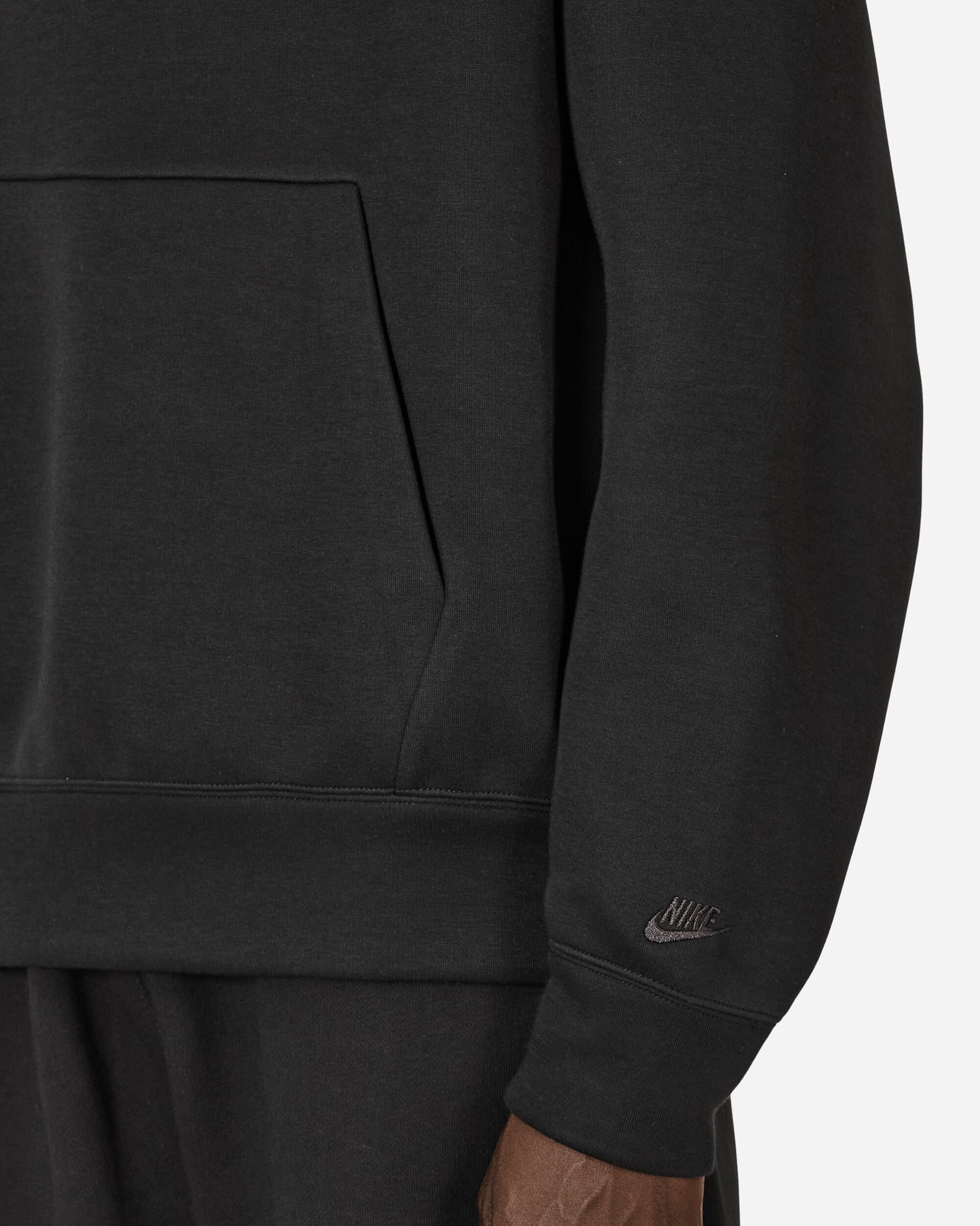 Nike M Nk Tch Flc Hoodie Ri Black/Black Sweatshirts Hoodies FZ0744-010