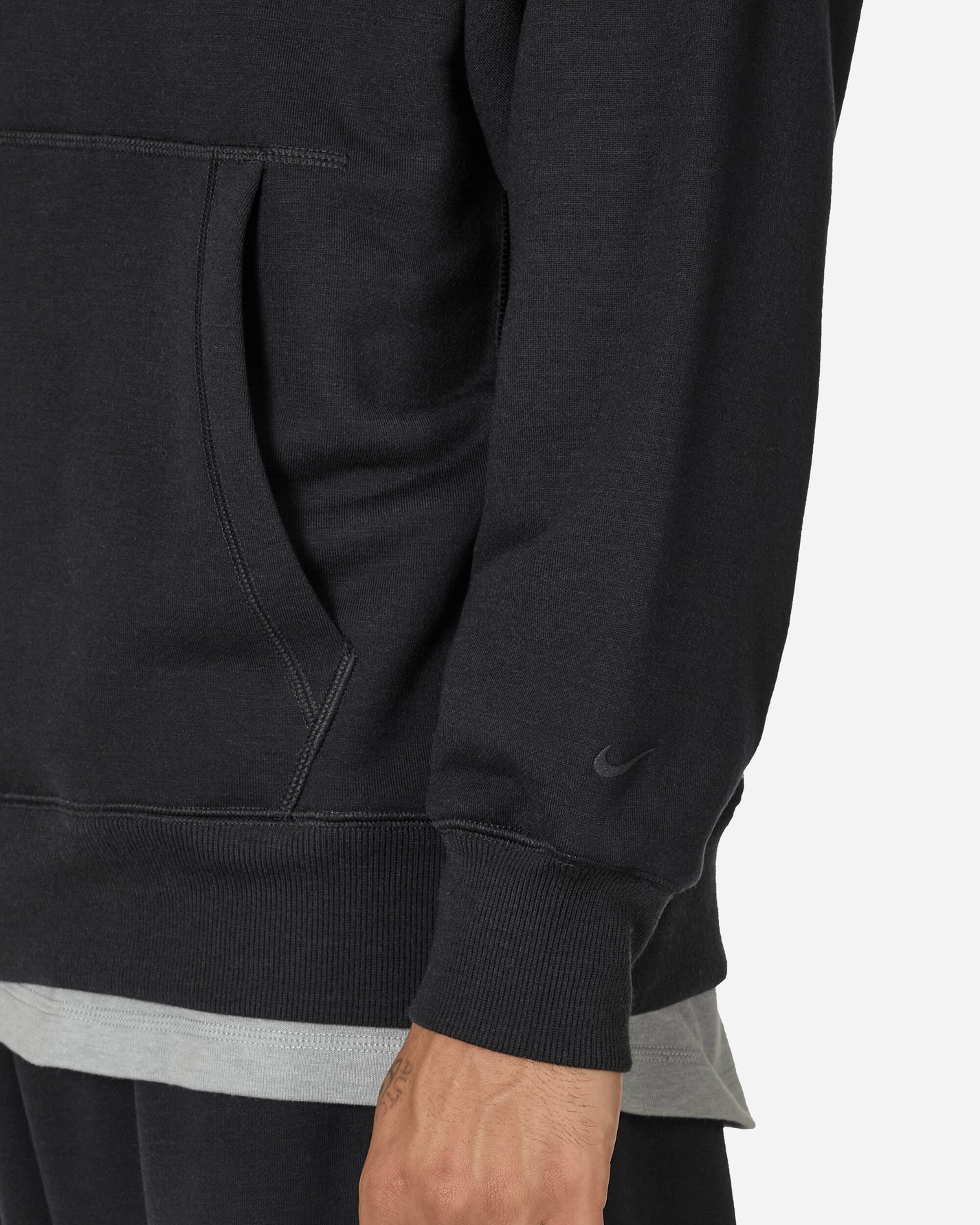 Nike U Nk Wool Classics Hoodie Black Sweatshirts Hoodies FV4878-010