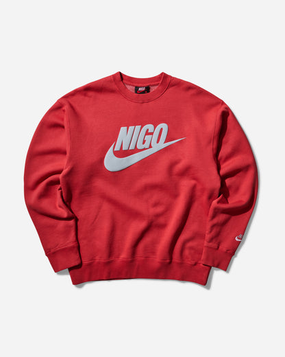 Nike M Nrg Nigo Crew Flc Gym Red/Wolf Grey T-Shirts Longsleeve FV5941-687