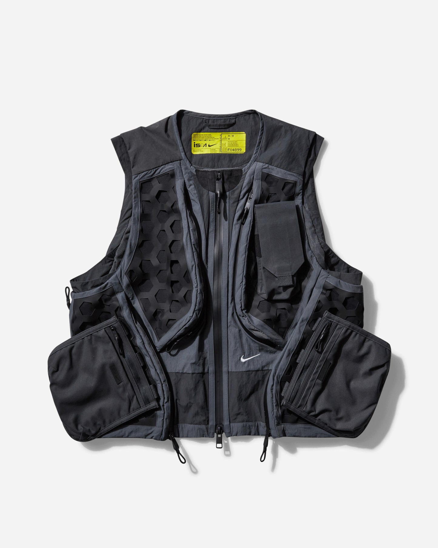 Nike U Nrg Ispa Mlle Vest Anthracite/Dark Grey/Black Coats and Jackets Vests FV4899-060