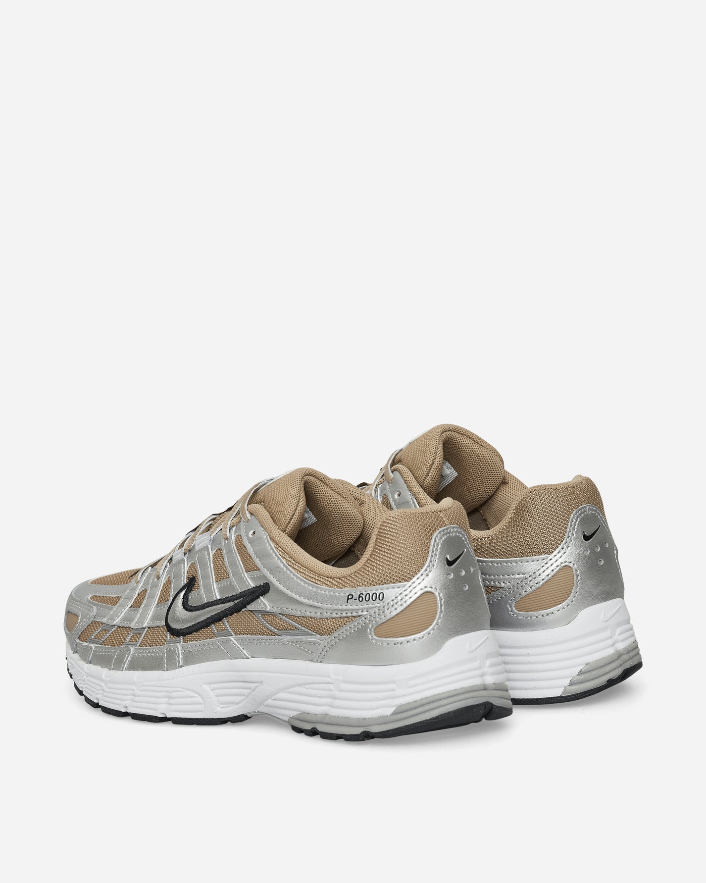 Nike Nike P-6000 Khaki/Metallic Silver Sneakers Low HQ3030-200