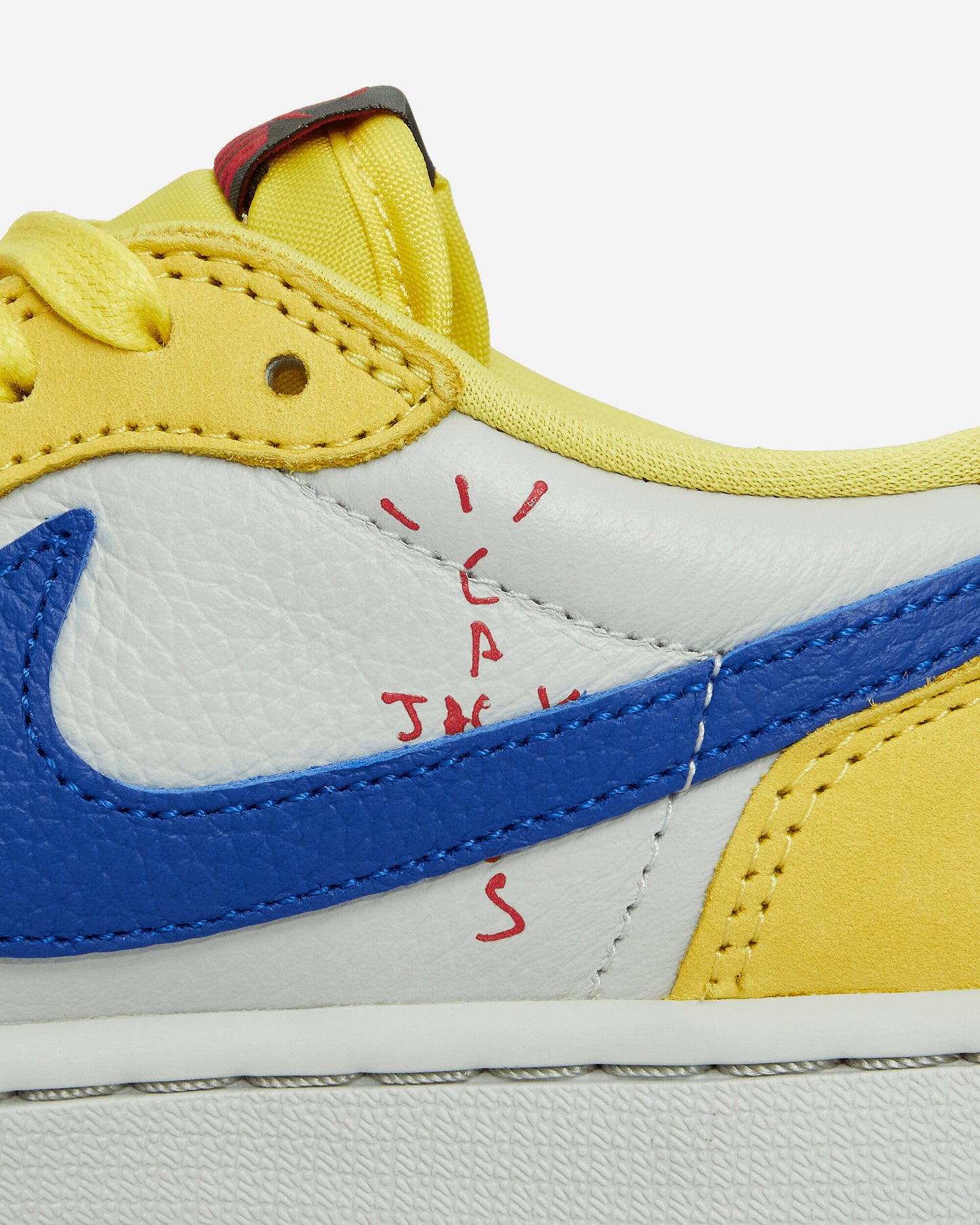 Nike Wmns Air Jordan 1 Low Og Sp Canary/Racer Blue/Silver Sneakers Low DZ4137-700