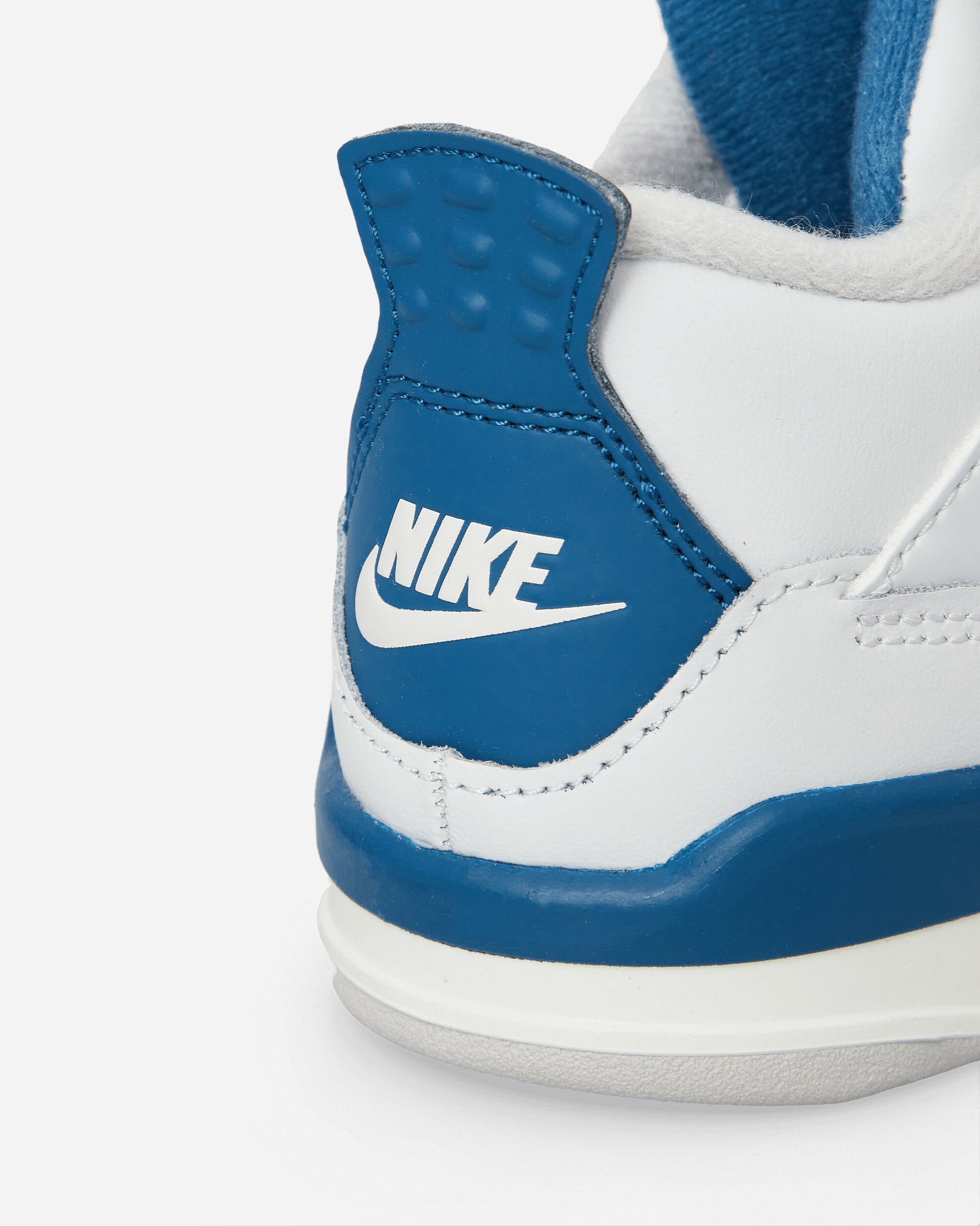 Nike Jordan Jordan 4 Retro (Td) Off White/Military Blue Sneakers High BQ7670-141