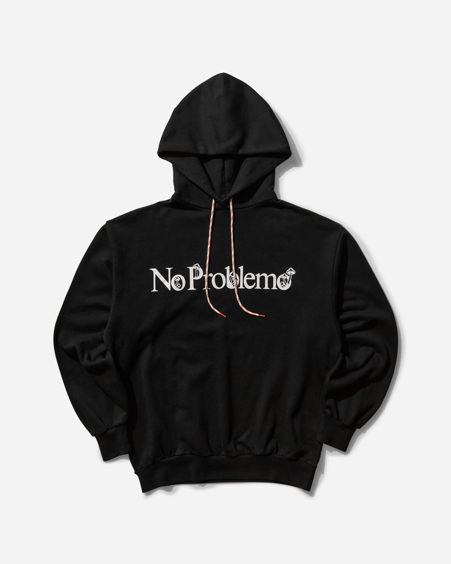 No Problemo Funghi Problemo Hoodie Black Sweatshirts Hoodies NP2001402 BLACK