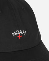 Noah Core Logo 6-Panel Black Hats Caps H159FW24 BLK