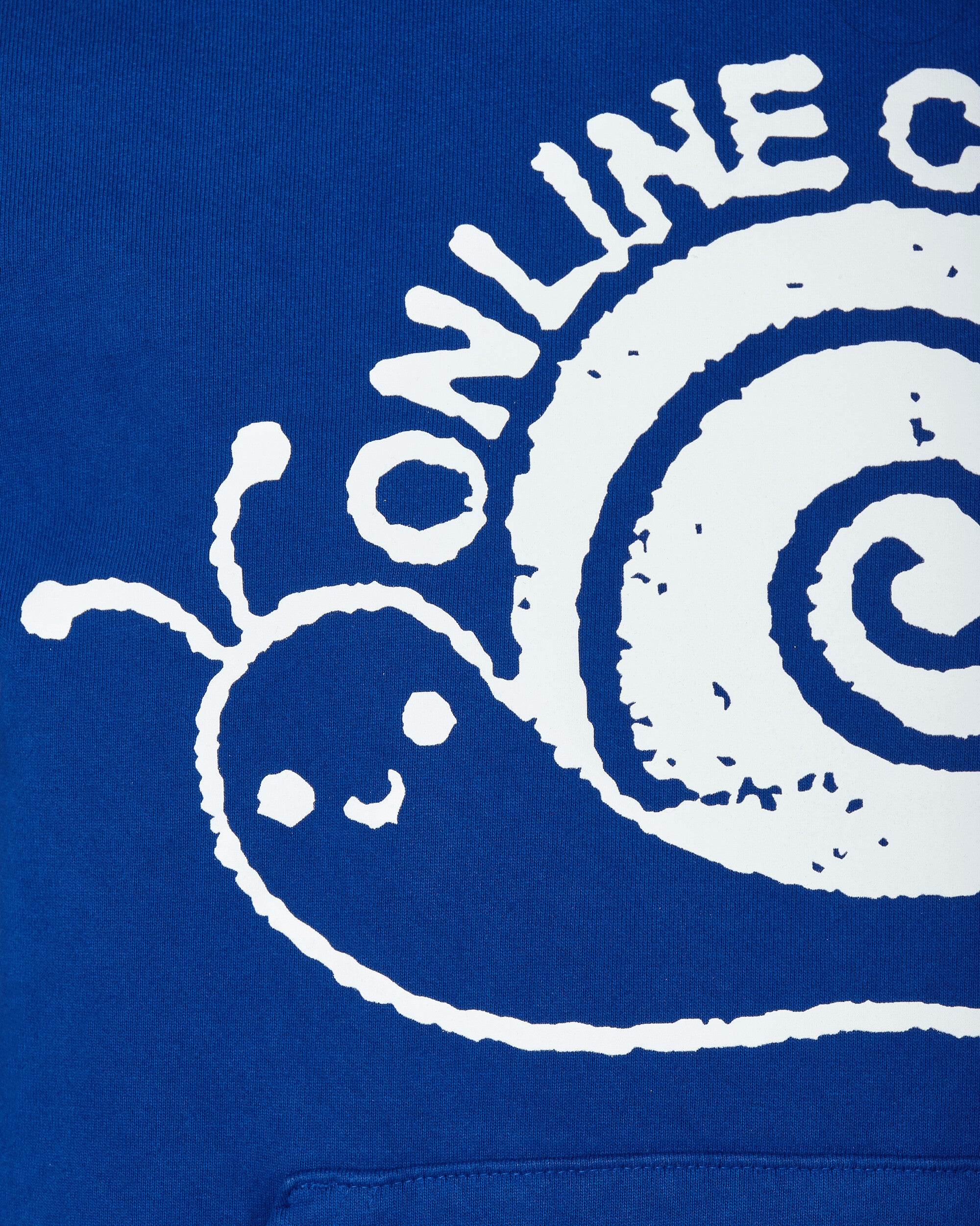 Online Ceramics Snail Logo Blue Hoodie Blue Sweatshirts Hoodies SNAILHOODIE BLUE