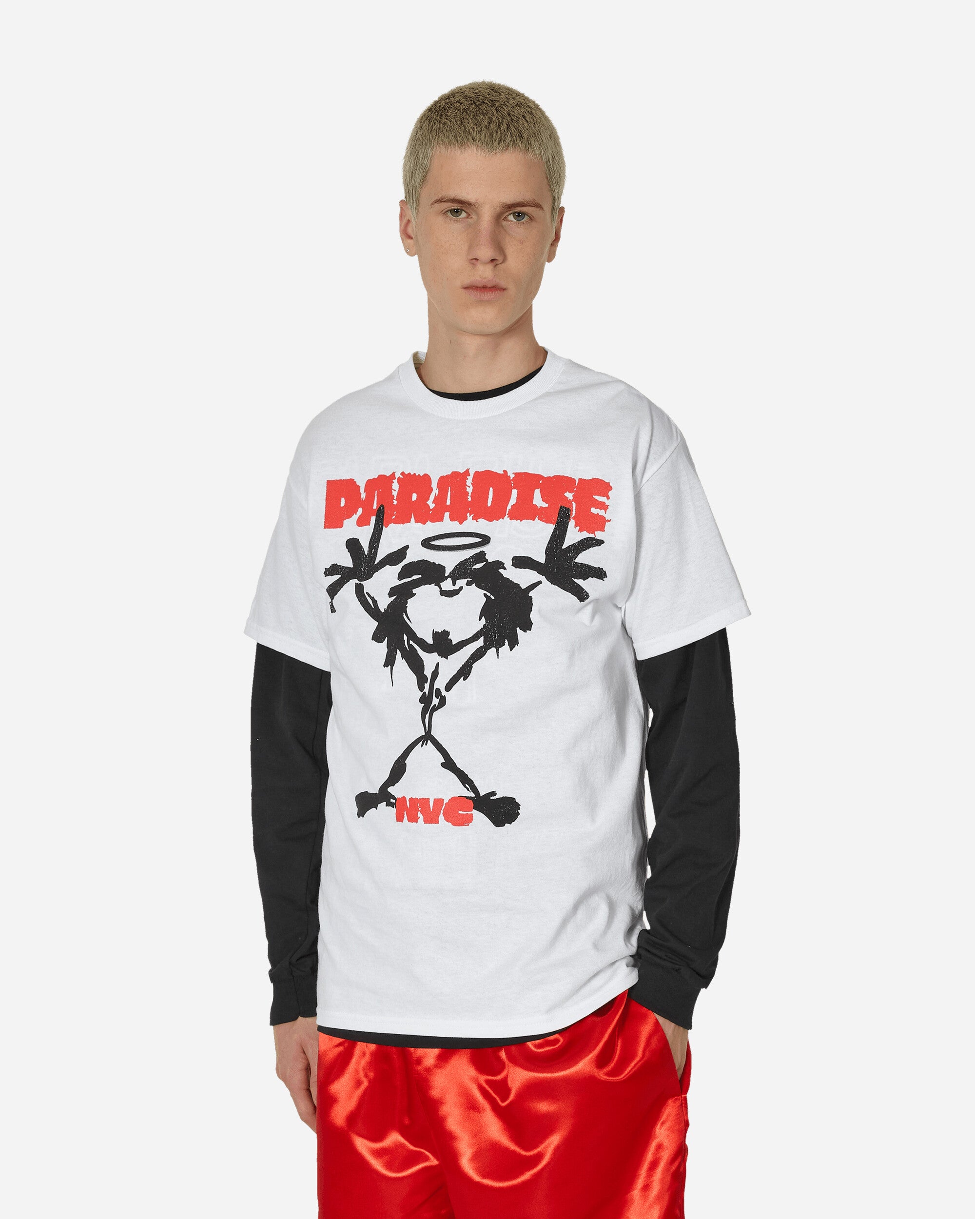 Paradis3 Paradise Jam Tee White T-Shirts Shortsleeve PAJAMTEE 001