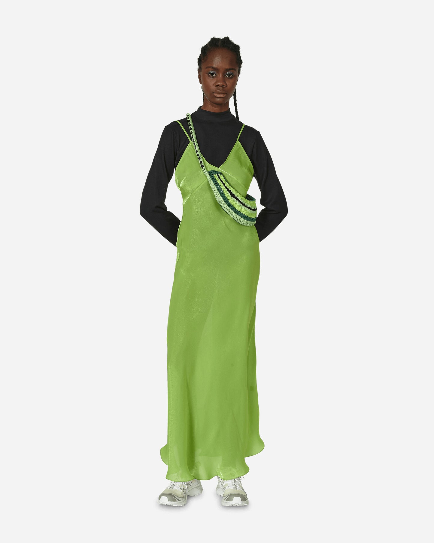 Priscavera Wmns Maxi Slip Dress Apple Dresses Dress Long 003161-147 AP