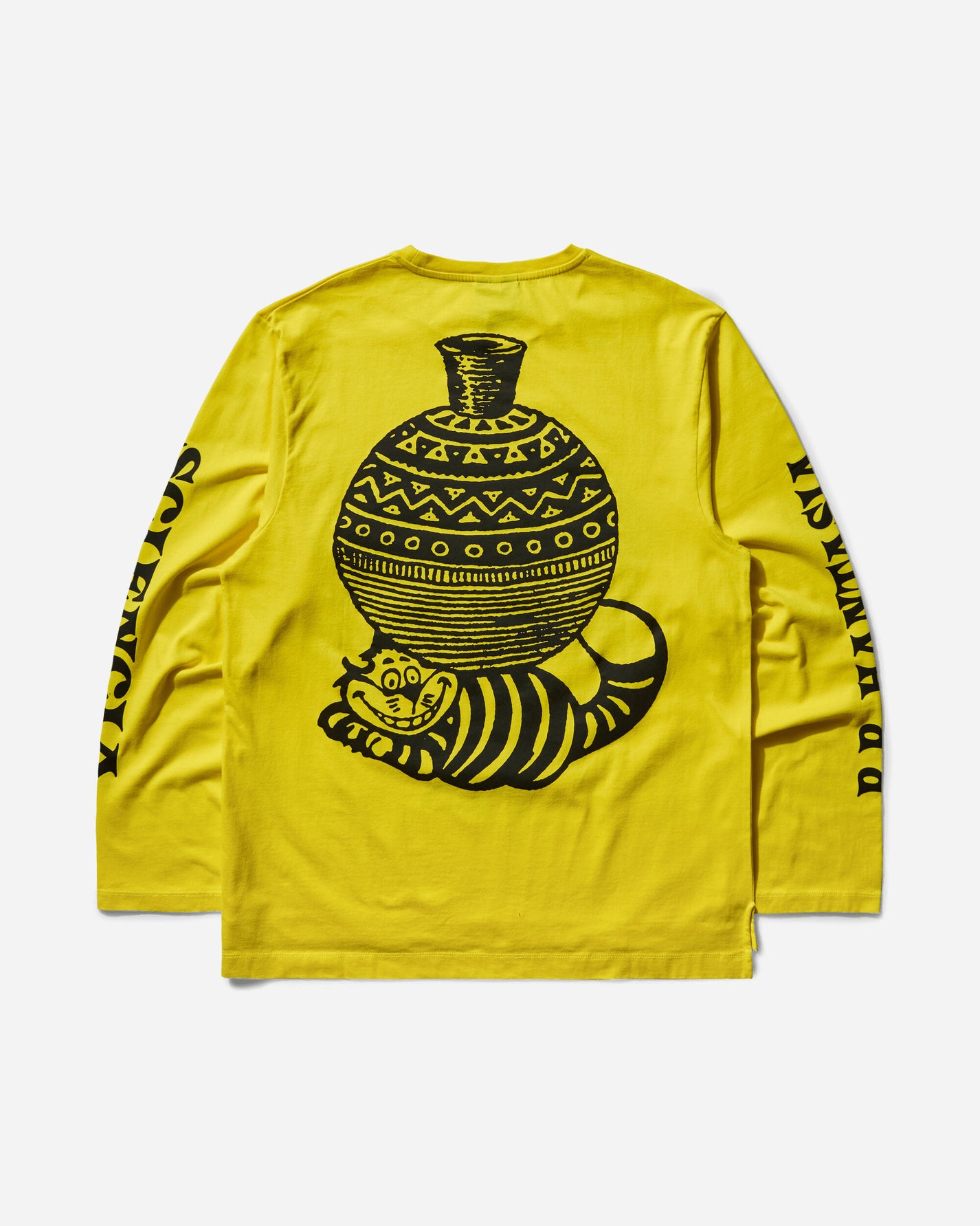 Public Possession Phantasia Sciencia Longsleeve Yellow T-Shirts Longsleeve PPMODA24-109  1