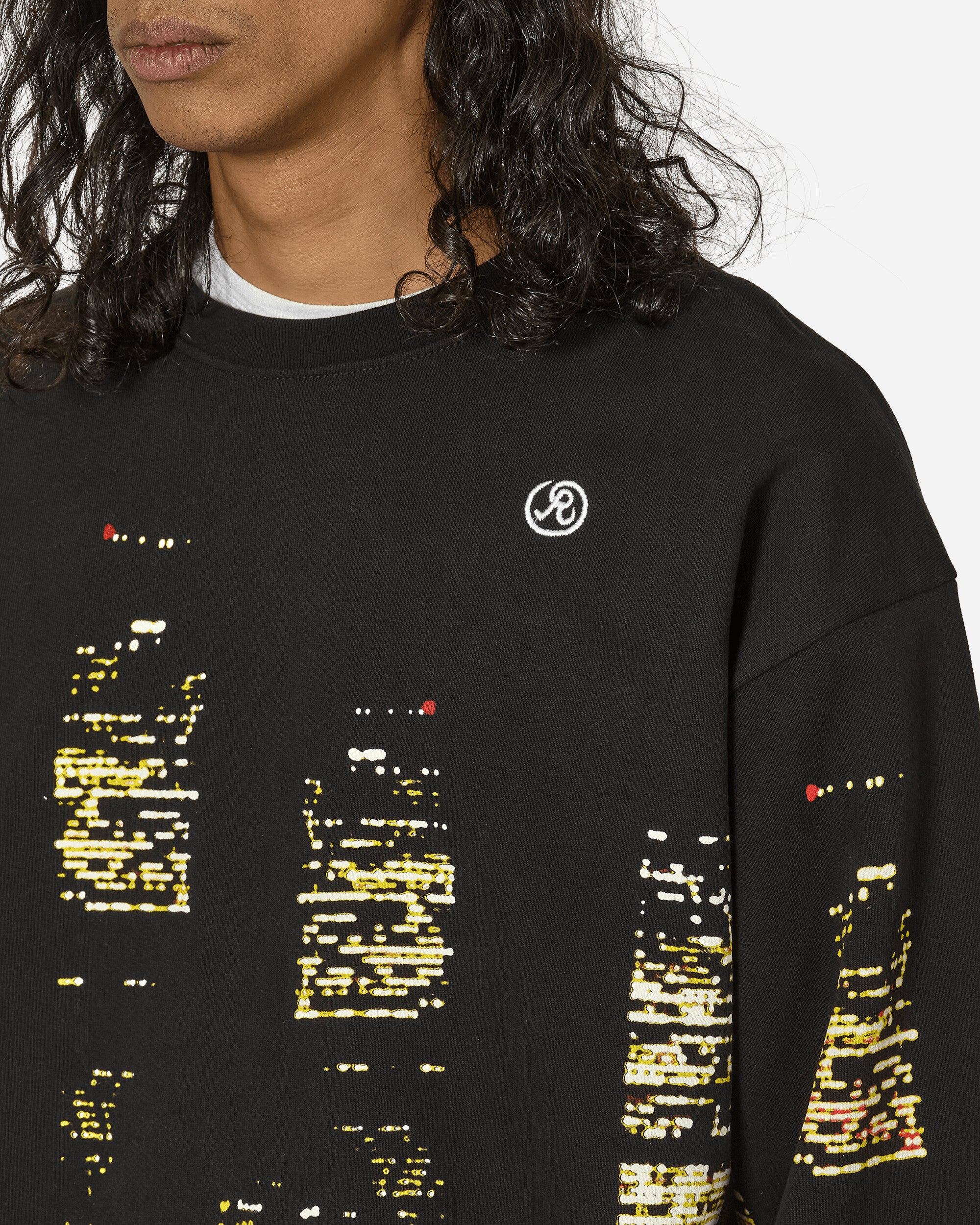 Richardson City Lights Crewneck Black/Multi Sweatshirts Crewneck SS240028 MULTI