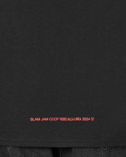 Slam Jam Cccp Amandoti T-Shirt Black T-Shirts Shortsleeve SFCCCPAMAT 2