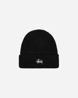 Stüssy Basic Cuff Beanie Black Hats Beanies 1321019 0001