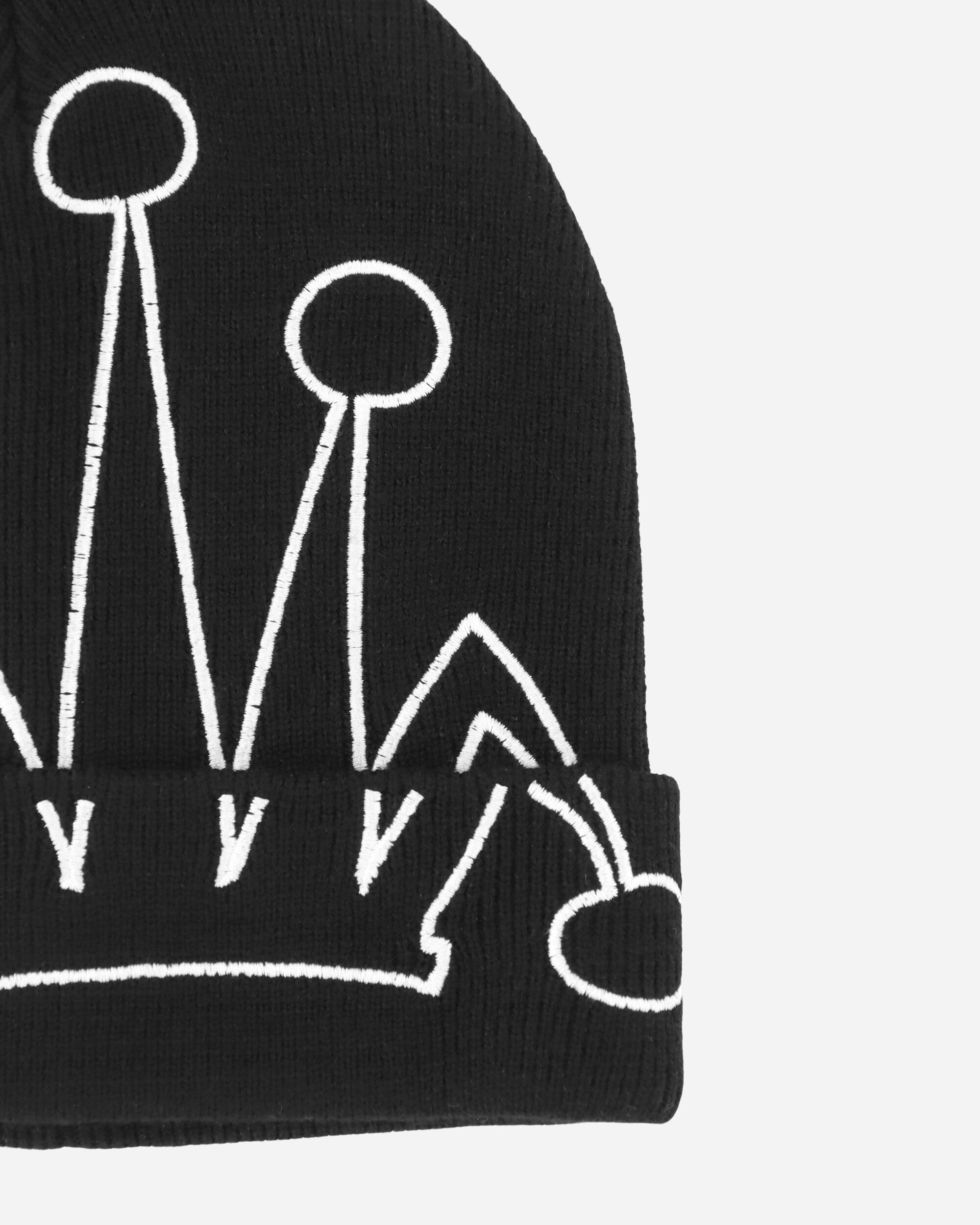 Stüssy Cuff Beanie Crown Black Hats Beanies 1321212 0001