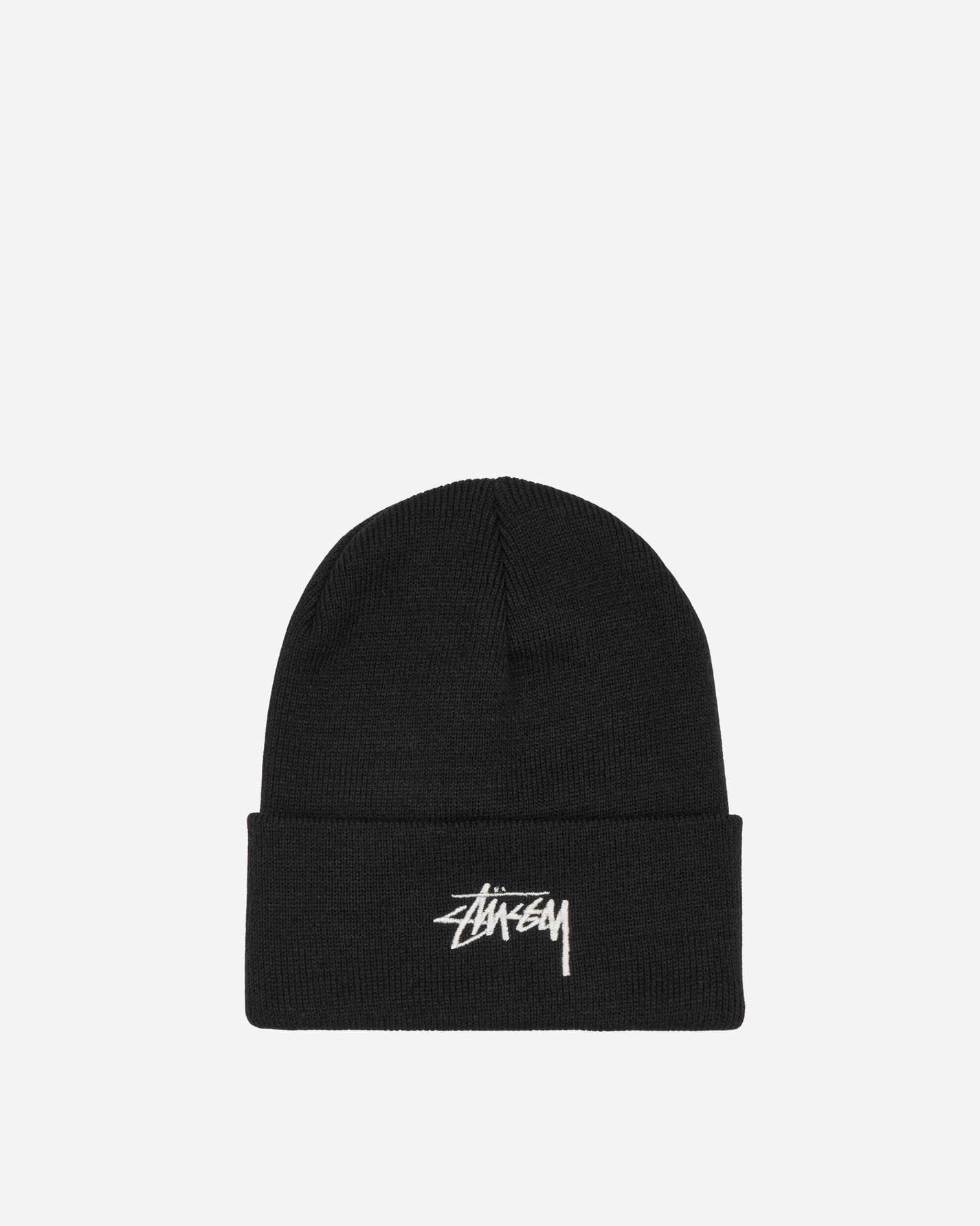 Stüssy Stock Cuff Beanie Black Hats Beanies 1321020SJ 0001