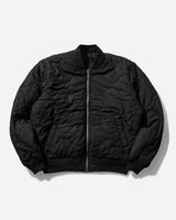 Stüssy Quilted Bomber Waxed Black Coats and Jackets Bomber Jackets 115803SJ 0001