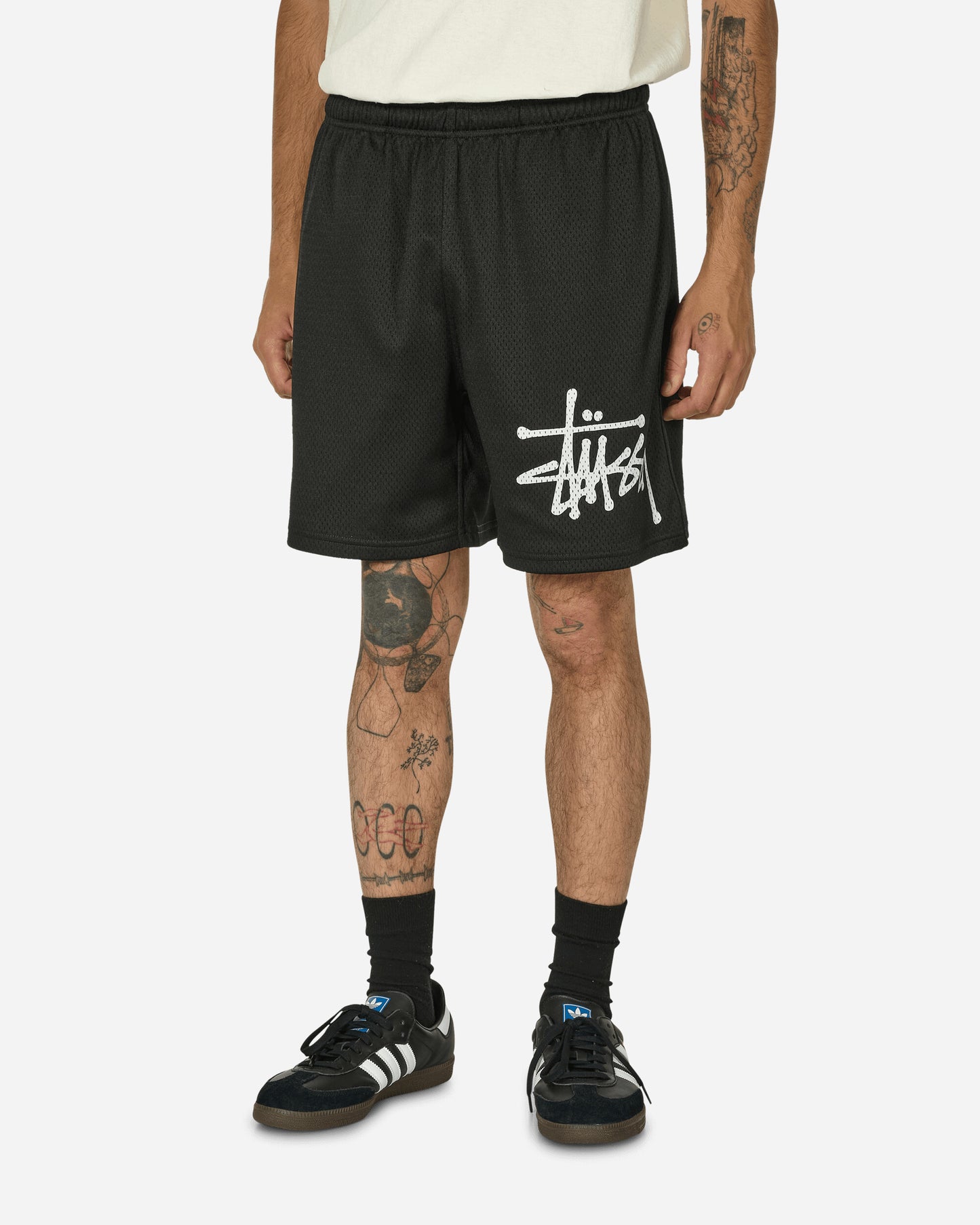 Stüssy Mesh Short Big Basic Black Shorts Short 112285 0001