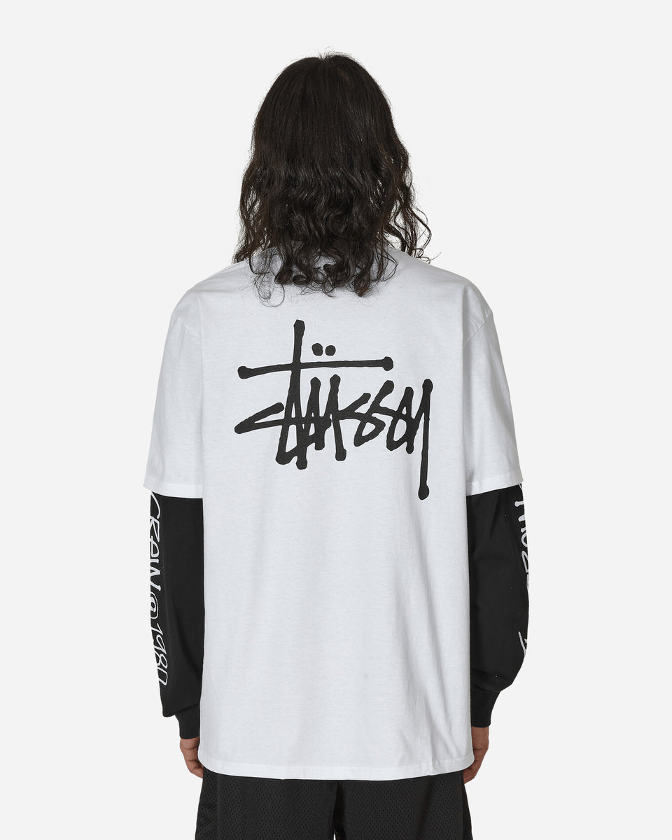 Stüssy Basic T-Shirt White - Slam Jam® Official Store