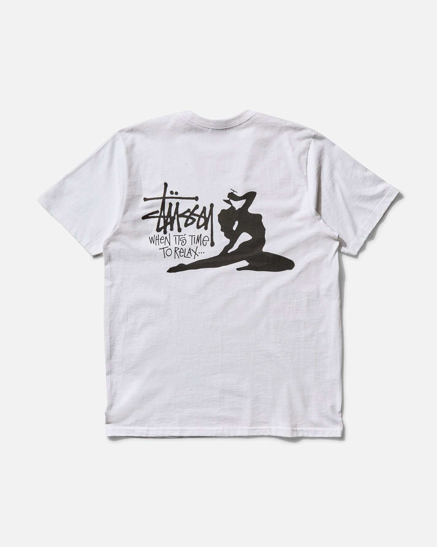 Stüssy Relax Tee White T-Shirts Shortsleeve 1905055SJ 1201