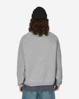 Stüssy Raglan Sleeve Crew Grey/Heather Knitwears Sweaters 118552 0009