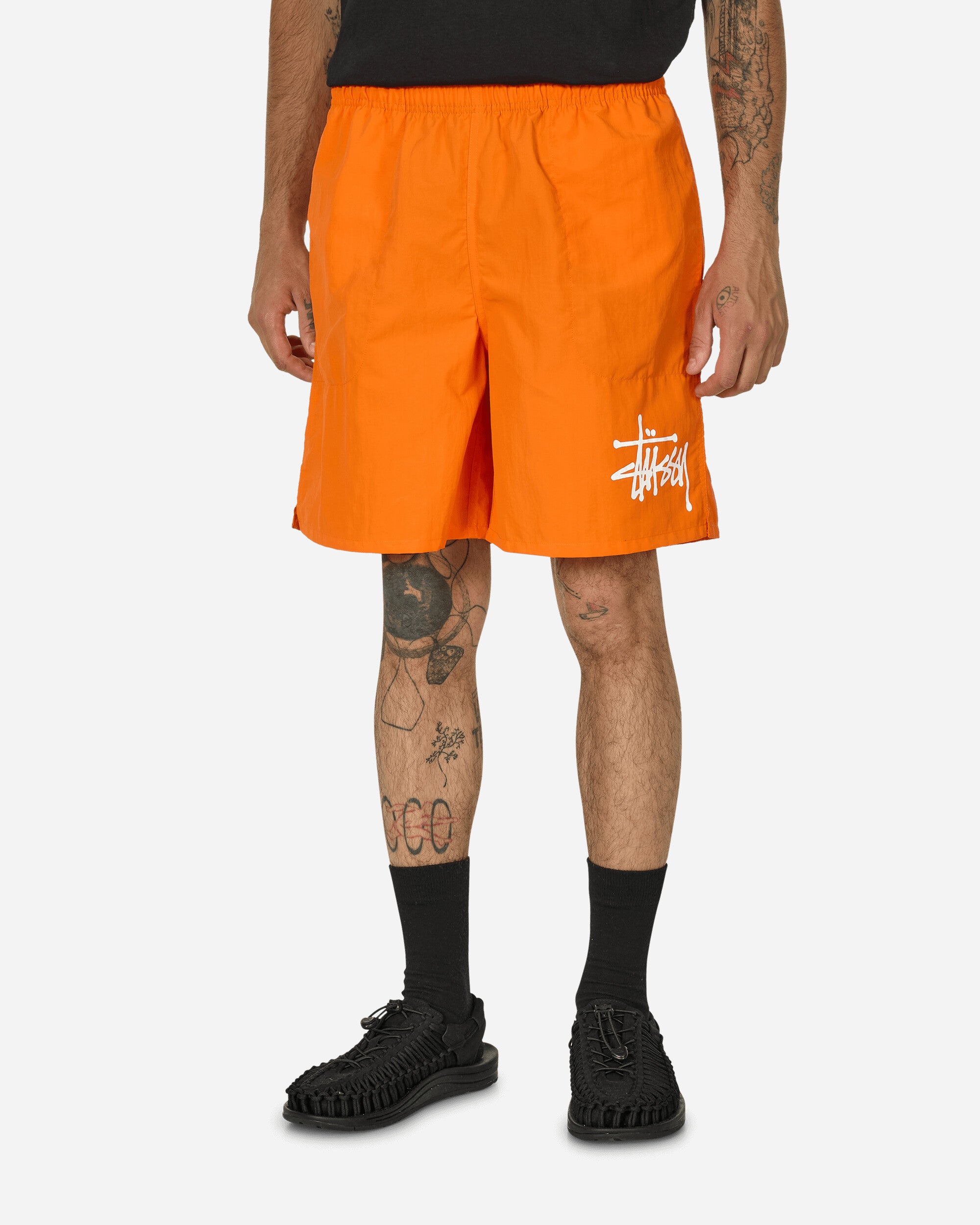 Big Basic Water Shorts Bright Orange – Slam Jam